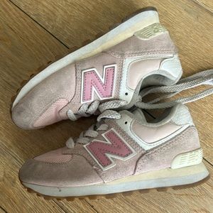 Toddler New balance pink sneakers shoes size 10.5